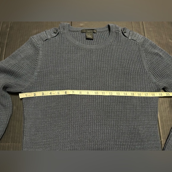 Calvin Klein Jeans Co. Ribbed Sweater size L - Picture 3 of 9